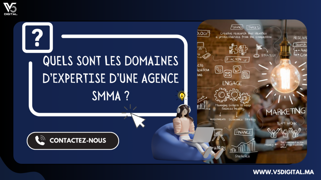 Les domaines d'expertise d'une agence SMMA